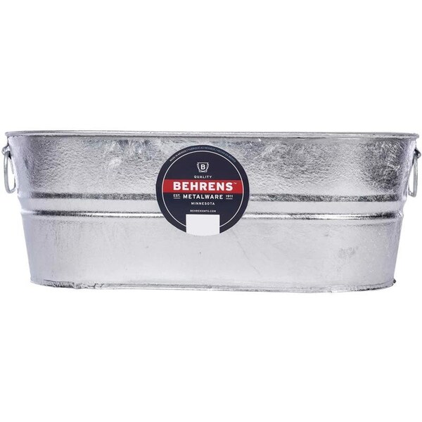 Behrens Wash Tub Htdp Oval 51/2 Gal 00V Zoro